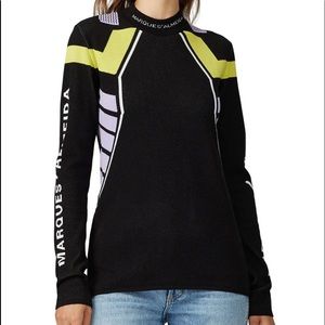 Marques’ Almeida Jacquard Knit Logo Sweater